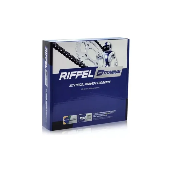 Kit Corona Y Piñon Ybr125 Riffel