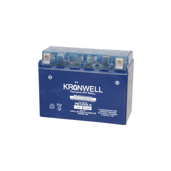 Bateria Kronwell Ps12V6.5 (12N6.5/Yb6.5) Baja